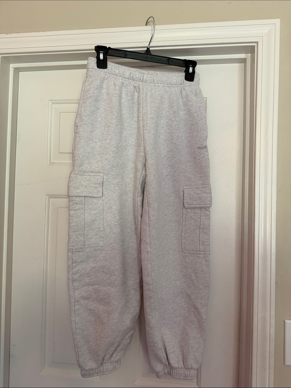 TNA Light Gray Cargo Joggers